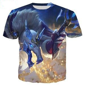 3D Print Unisex T-Shirt/Sweatshirt/Hoodie Ice King Twitch