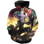 3D Print Unisex T-Shirt/Sweatshirt/Hoodie Omega Squad Tristana