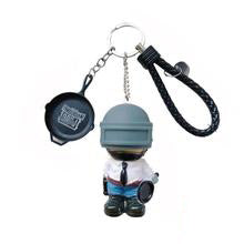 PUBG Cartoon Warrior Keychain