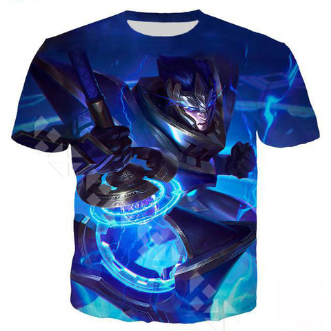 3D Print T-Shirt Unisex Hextech Jarvan IV
