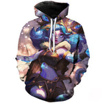 3D Print Unisex Hoodie Wlnter Wonder Neeko
