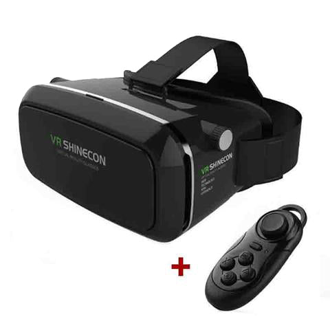 SHINECON Gamer Glasses+Bluetooth Remote Control