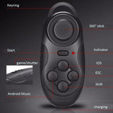 SHINECON Gamer Glasses+Bluetooth Remote Control