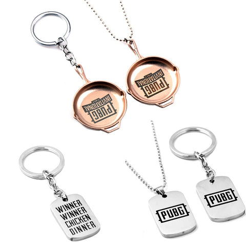 PUBG Model Keychain-Necklace