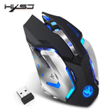 HXSJ M10 Wireless 2400dpi 7 Color Backlight Gaming Mouse