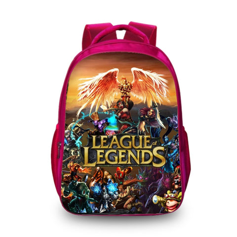 League of Legends 3D Print Backpack Models for Girls