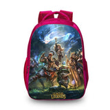 League of Legends 3D Print Backpack Models for Girls