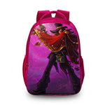 League of Legends 3D Print Backpack Models for Girls