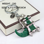 Thresh Hook and Lantern Key Chain