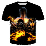 God of War 3D Print Character T-Shirt