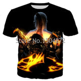 God of War 3D Print Character T-Shirt