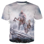 God of War 3D Print Character T-Shirt