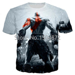 God of War 3D Print Character T-Shirt