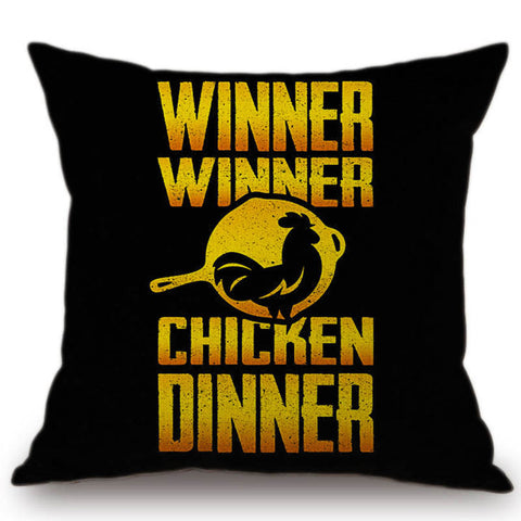 PUBG Black Chicken Dinner Pillows Model