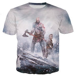 God of War 3D Print T-Shirt