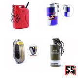 PUBG  Grenades Fuel Tank Parachute Keychain