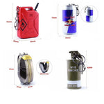 PUBG  Grenades Fuel Tank Parachute Keychain