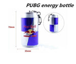 PUBG  Grenades Fuel Tank Parachute Keychain