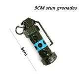 PUBG  Grenades Fuel Tank Parachute Keychain