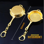 Pans + helmet Weapon Model Beads PUBG Logo