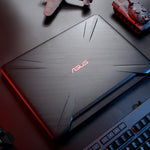 Asus 15.6" Intel i7-8750H 8GB DDR4 RAM 256GB SSD+1TB HDD GTX 1050 Ti Windows 10 Gaming Notebook