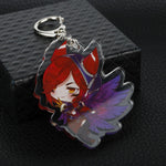 Xayah and RAKAN Key Rings