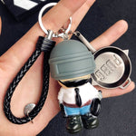 PUBG Cartoon Warrior Keychain