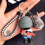 PUBG Cartoon Warrior Keychain