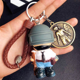PUBG Cartoon Warrior Keychain