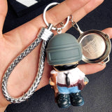 PUBG Cartoon Warrior Keychain