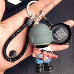 PUBG Cartoon Warrior Keychain