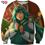 3D Print Unisex T-Shirt/Sweatshirt/Hoodie Pajama Guardians Soraka