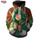 3D Print Unisex T-Shirt/Sweatshirt/Hoodie Pajama Guardians Soraka