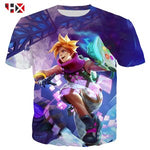 3D Print Unisex T-Shirt/Sweatshirt/Hoodie Arcade Ezreal