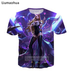 3D Print KDA Evelynn-Ahri T-Shirt