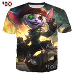 3D Print Unisex T-Shirt/Sweatshirt/Hoodie Omega Squad Tristana