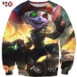 3D Print Unisex T-Shirt/Sweatshirt/Hoodie Omega Squad Tristana