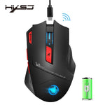 HXSJ M10 Wireless 2400dpi 7 Color Backlight Gaming Mouse