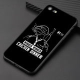 PUBG Silicone phone Cases for iPhone