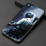 PUBG Silicone phone Cases for iPhone
