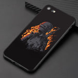 PUBG Silicone phone Cases for iPhone