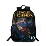 League of Legends Heros Cool Backpacks