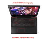 Feed Me 15.6'' Intel I7-7700HQ  Nvidia GTX1060 DDR5 6GB Video Card Gaming Laptop