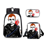 God of War Kratos 3 Pcs/Set Backpack