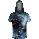 God Of War Kratos Short Sleeve Hoodies