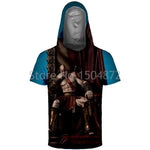 God Of War Kratos Short Sleeve Hoodies