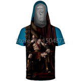 God Of War Kratos Short Sleeve Hoodies