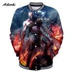 God of War 3D Baseball Jacket