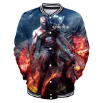 God of War 3D Baseball Jacket