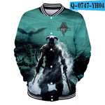 God of War 3D Baseball Jacket